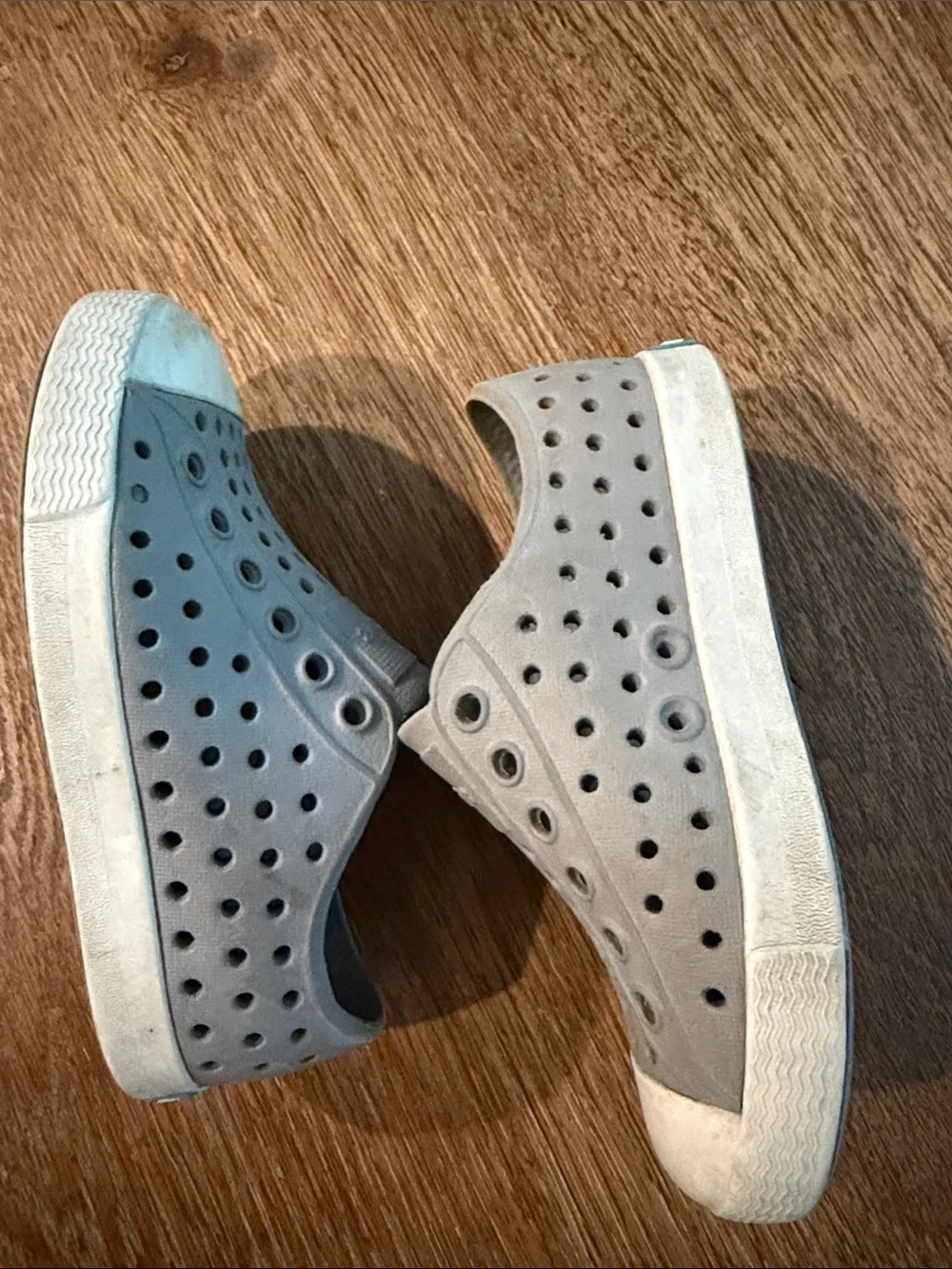 Native Kids Light Gray Water Shoes